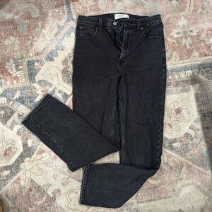 The Ankle Straight Ultra High Rise